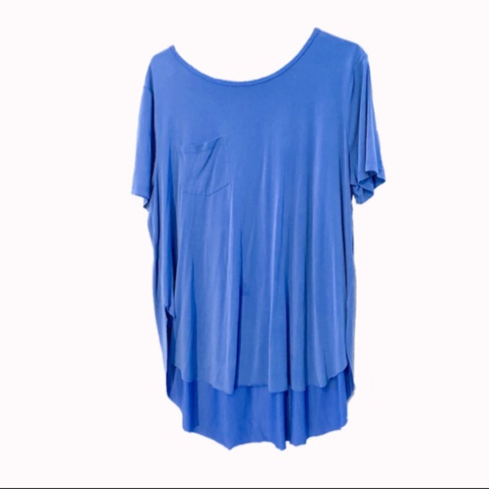 🔹Blue Flowy Blouse🔹